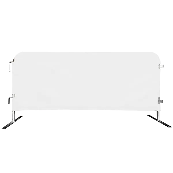 Crowdmaster®  Vinyl Crowd Control Barricade Jacket Cover - 8 ft Long