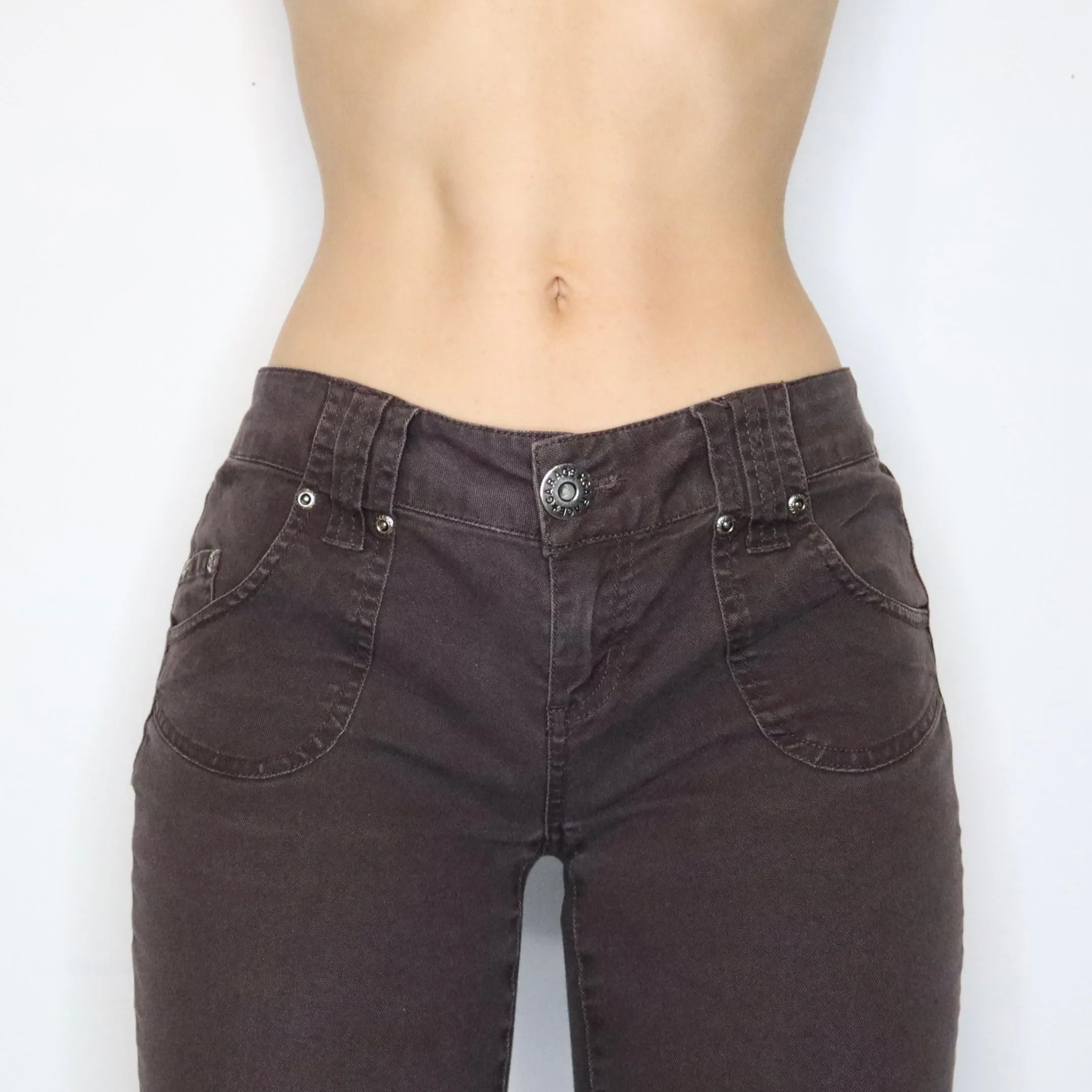 Low Rise Flare Pants (Medium) 