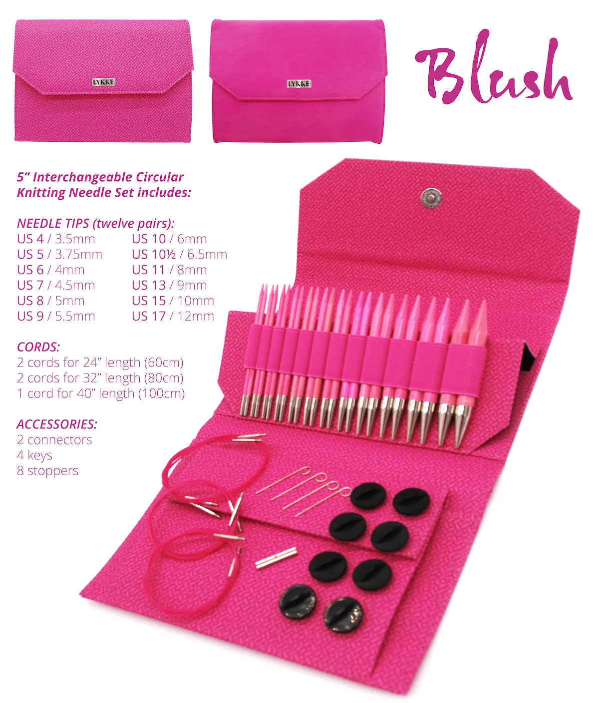LYKKE Blush Interchangeable Sets