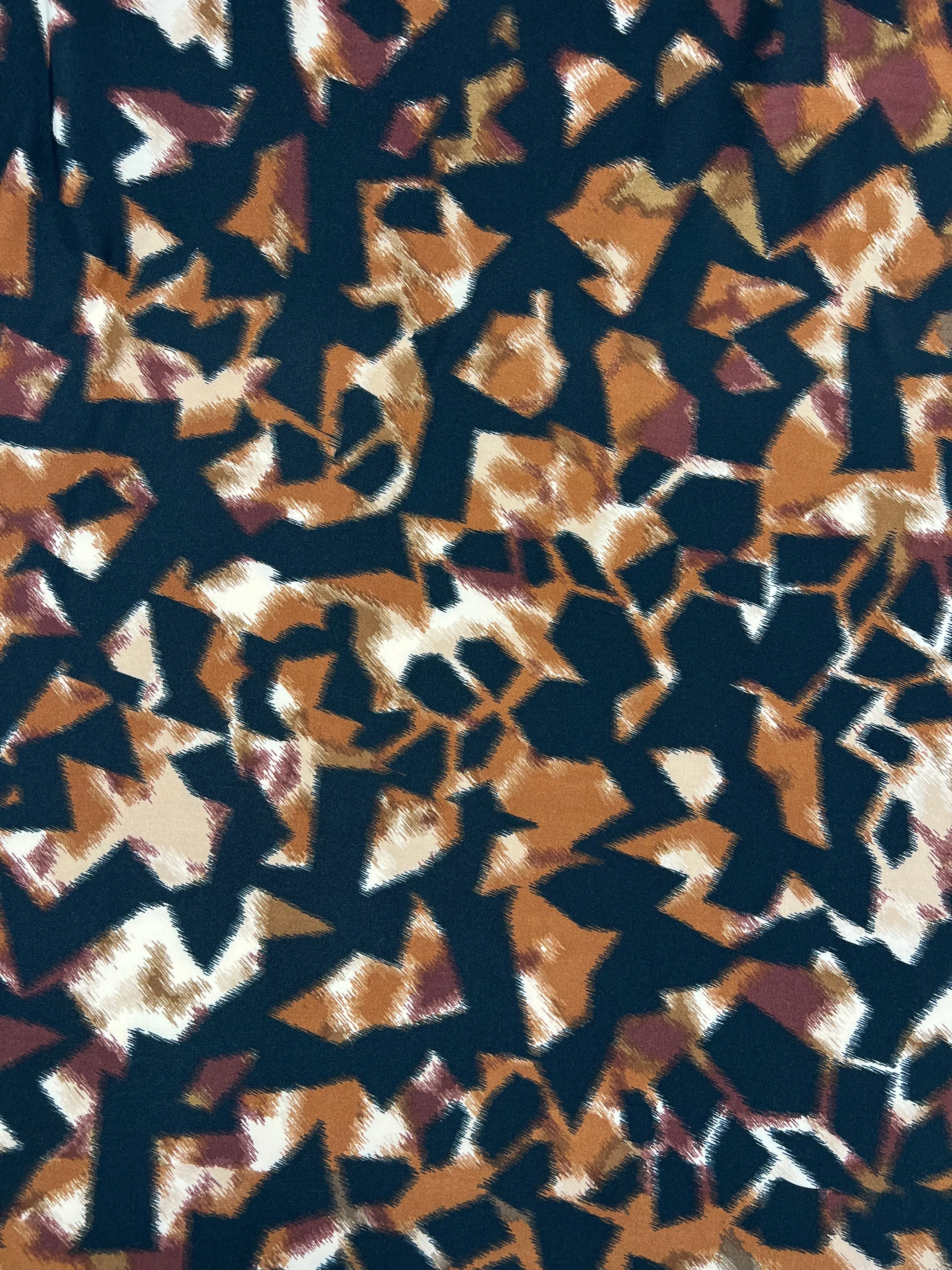 Printed Lycra - Blurred Blocks - 150cm