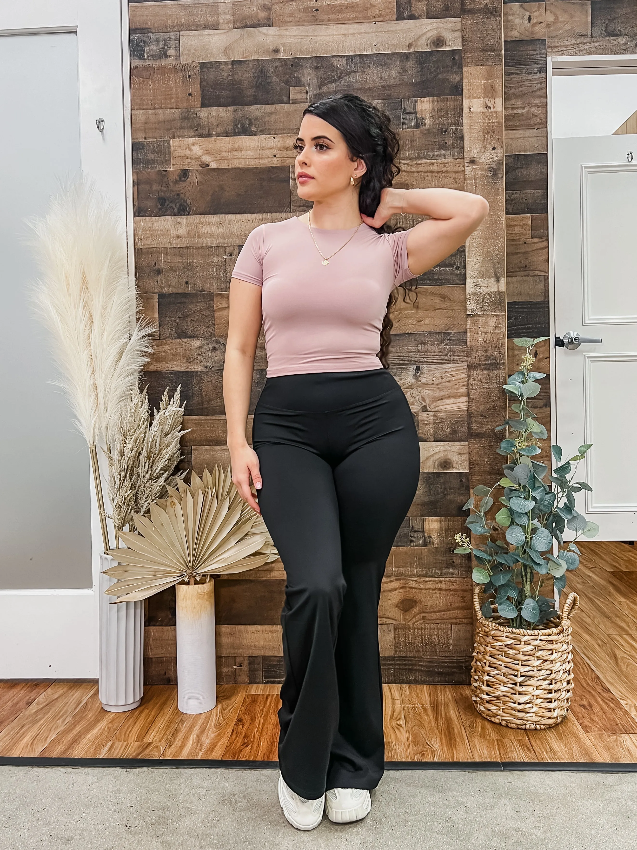 RESTOCK! Lani High Waist Stretch Flared Leggings