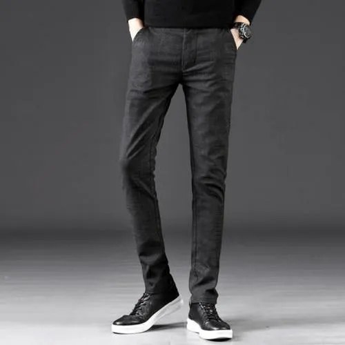 YASUG Men's Slim Fit Leisure Suit Pants